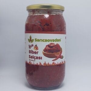 acı biber salçası cam