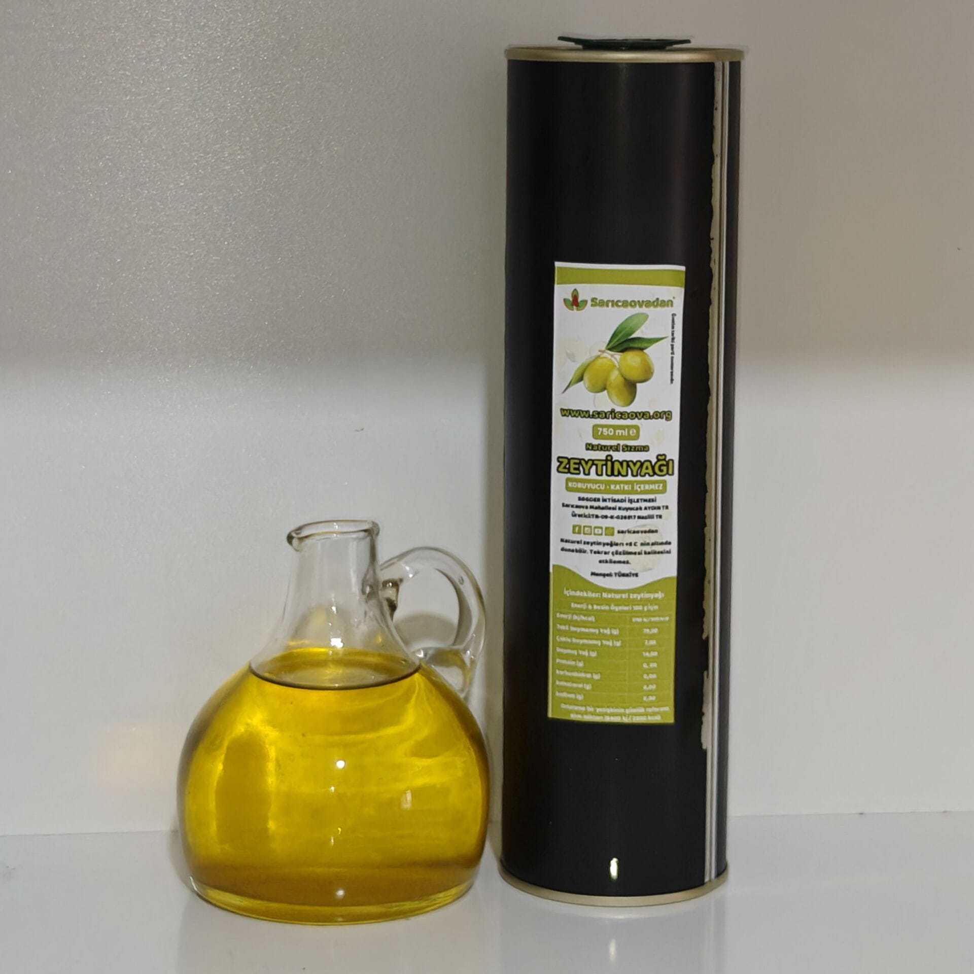 Natürel Sızma Zeytinyağı 750 Ml