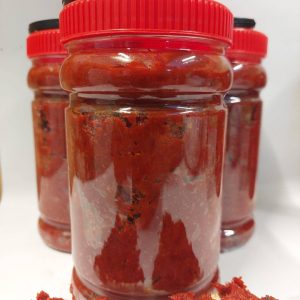 Acı Biber Salçası 1 Kg Antep Pet