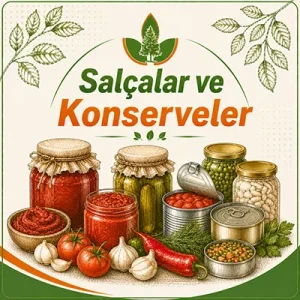 Salçalar ve Konserveler